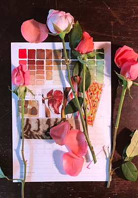 Inspiration with de-saturation chart